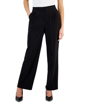 Women's Bi-Stretch Wide-Leg Pants, Created for Macy's