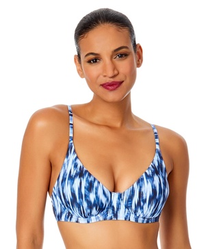 Women's Printed Underwire Bikini Top
