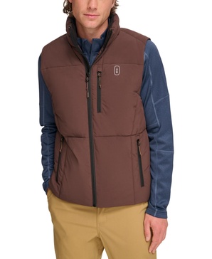 Men's Glacier Quilted Full-Zip Hiking Vest 