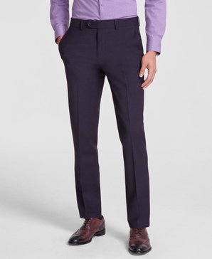 Men's Slim-Fit Wool Blend Suit Pants, Created for Macy's