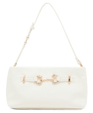 East West Crystal Horsebit Small Shoulder Bag