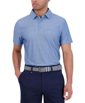Mini Stripes Tech Jersey Sports Fit Polo