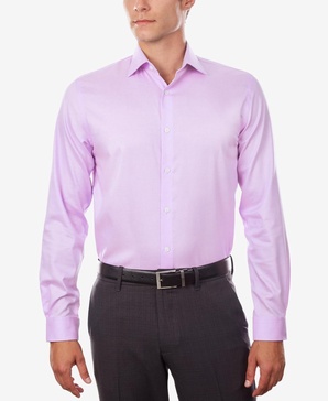 Men's Regular Fit Airsoft Non-Iron Performance Dress Shirt