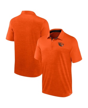 Men's Heather Orange Oregon State Beavers Classic Homefield Polo Shirt