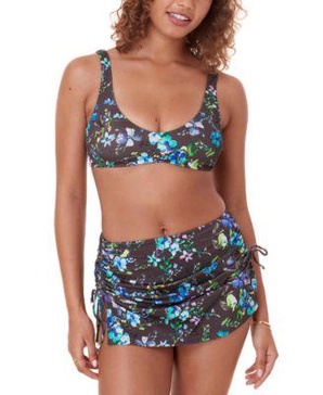 Women's Delray Scoop-Neck Bikini Top & Skirted Bikini Bottoms
