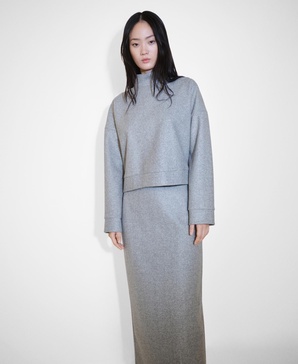 Women's Turtleneck Plush Sweatshirt