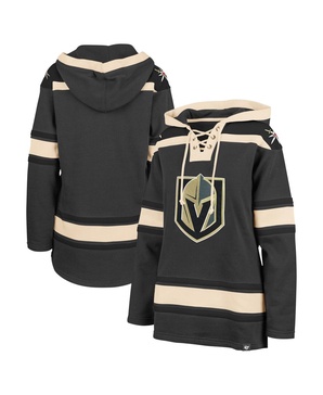 Women's  Gray Vegas Golden Knights Superior Lacer Pullover Hoodie