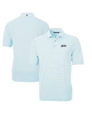 Men's Light Blue UCF Knights Citronaut Virtue Eco Pique Stripe Polo