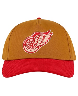 Men's Tan/Red Detroit Red Wings Burnett Adjustable Hat