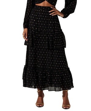 Women's Nix Tiered Embellished Skirt