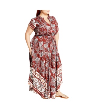 Plus Size Lilah Maxi Dress