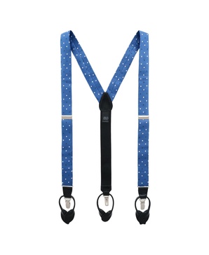 32MM Polka Dot Convertible Suspenders