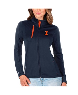 Women's Navy/Orange Illinois Fighting Illini Generation Full-Zip Jacket