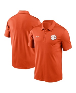 Men's Orange Clemson Tigers Primetime Franchise Performance Polo