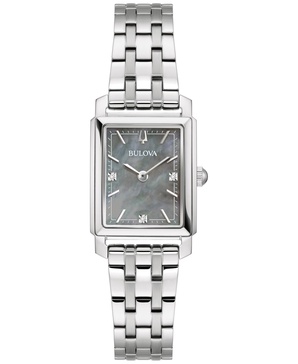 Women's Sutton Diamond Accent Stainless Steel Bracelet Watch 21mm