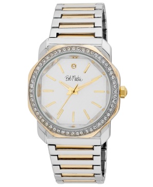 Unisex Quartz Two-Tone Alloy Watch 40mm