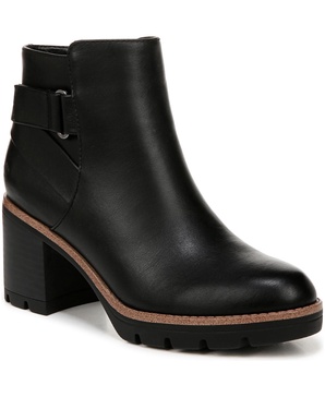 Madalynn-Strap Water Resistant Lug Sole Booties