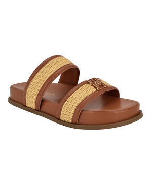Women's Jiana Logo Footbed Slip-On Sandals