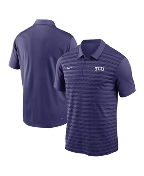 Men's Purple TCU Horned Frogs 2024 Sideline Victory Coaches Performance Polo