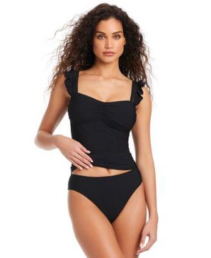 Women's Ruffled Tankini & Bottoms 