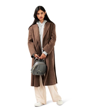 Right There Side Tie Coat