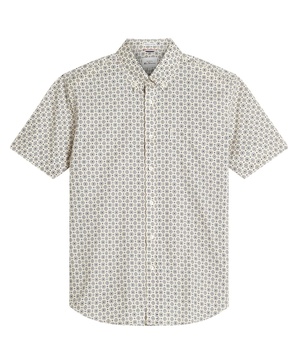 Men's Block Geo Print Short Sleeve Shirt