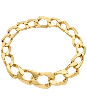 14K Gold Plated Link Necklace