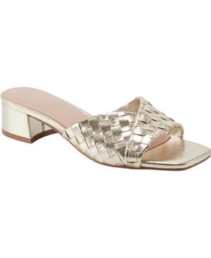 Women's Coven Woven Slip-On Block Heel Sandals