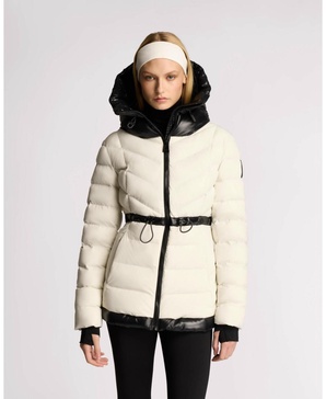 Women's Everlong Lightweight Herringbone Quilted Puffer with Lustre Detailing