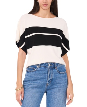 Women's Colorblocked Stripe Sweater