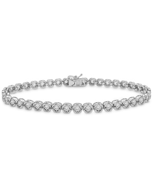 Men's Diamond Tennis Bracelet (1 ct. t.w.) in Sterling Silver
