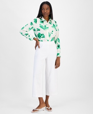 Women's Pull-On Cropped Pants, Exclusively at Macy's 