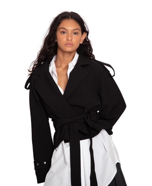 Women's Fast Car Cropped Trench