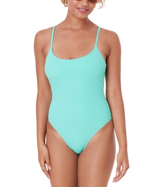 Women's Amalfi Ribbed One-Piece Swimsuit
