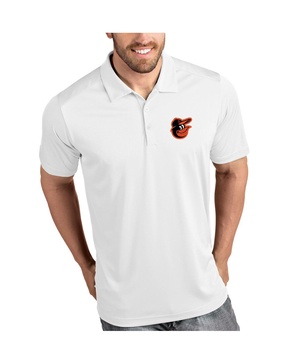 Men's White Baltimore Orioles Tribute Polo