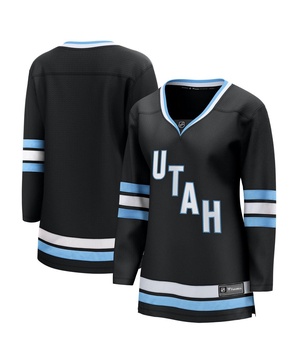 Women's  Black Utah Hockey Club Premier Breakaway Home Jersey