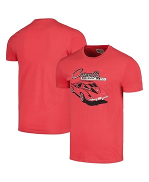 Men's Red Corvette Brass Tacks T-Shirt