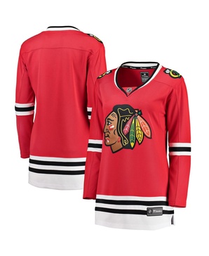 Women's Red Chicago Blackhawks Breakaway Home Jersey