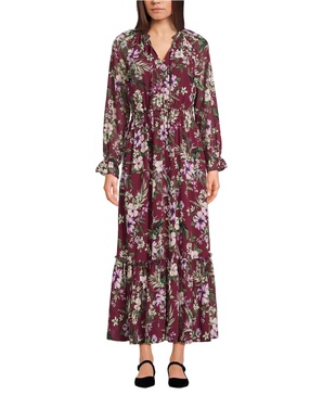 Women's Chiffon Midi Dress