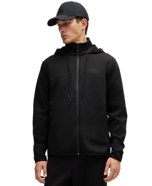 Men's Bonded-Fleece Zip-Up Jacket