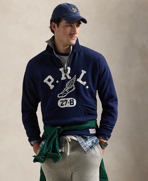 Men's Vintage-Fit Logo Fleece Sweatshirt