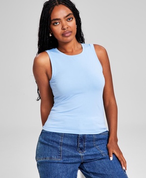 Women's Scoop-Neck Seamless Tank Top, Created for Macy's