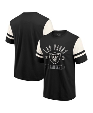 Darius Rucker Collection by Men's Black Las Vegas Raiders Football T-Shirt