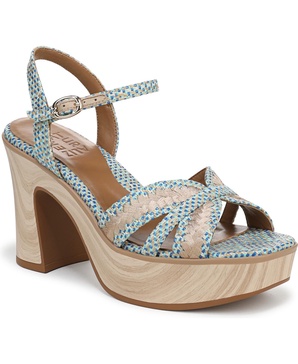 Women's Katalina Block Heel Square Toe Platform Sandals