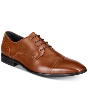 Men's Quincy Cap-Toe Lace-Up Shoes, Created for Macy's 