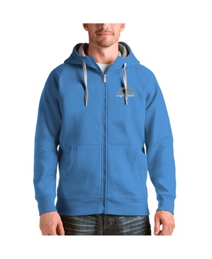 Men's Powder Blue Los Angeles Chargers Victory Full-Zip Hoodie