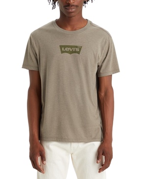Men's Classic-Fit Batwing Logo Short Sleeve Crewneck T-Shirt