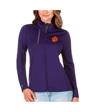 Women's Purple/Graphite Clemson Tigers Generation Full-Zip Jacket