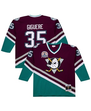 Men's Jean-Sebastien Giguere Purple Anaheim Ducks 2002-03 Power Play Jersey