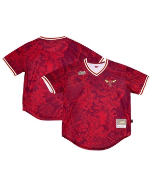 Men's Red Chicago Bulls Chinese New Year 4.0 Mesh Top